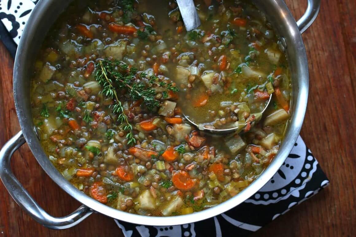 How Long Do Cooked Lentils Last In Fridge? French green lentil soup