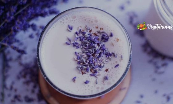 lavender milk tea