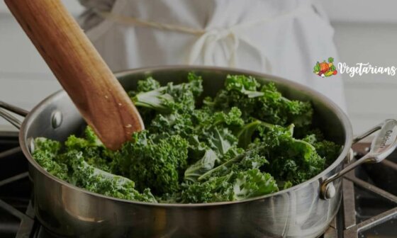 how to cook kale and spinach