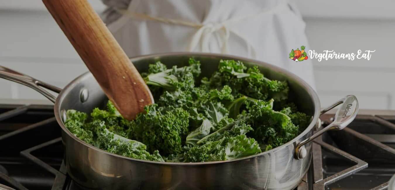 how to cook kale and spinach